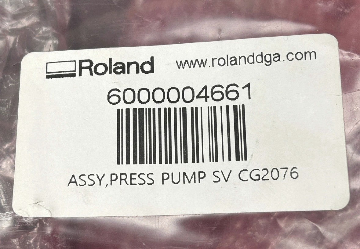 Roland 6000004661 Press Pump SV CG2076 NEW! FREE SHIPPING!