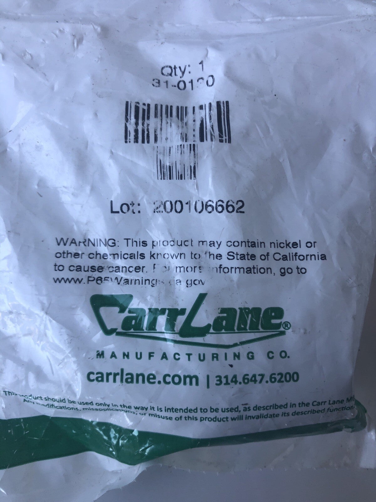 Carr Lane Manufacturing 31-0130 Bushing NEW!! FREE SHIPPING!!!