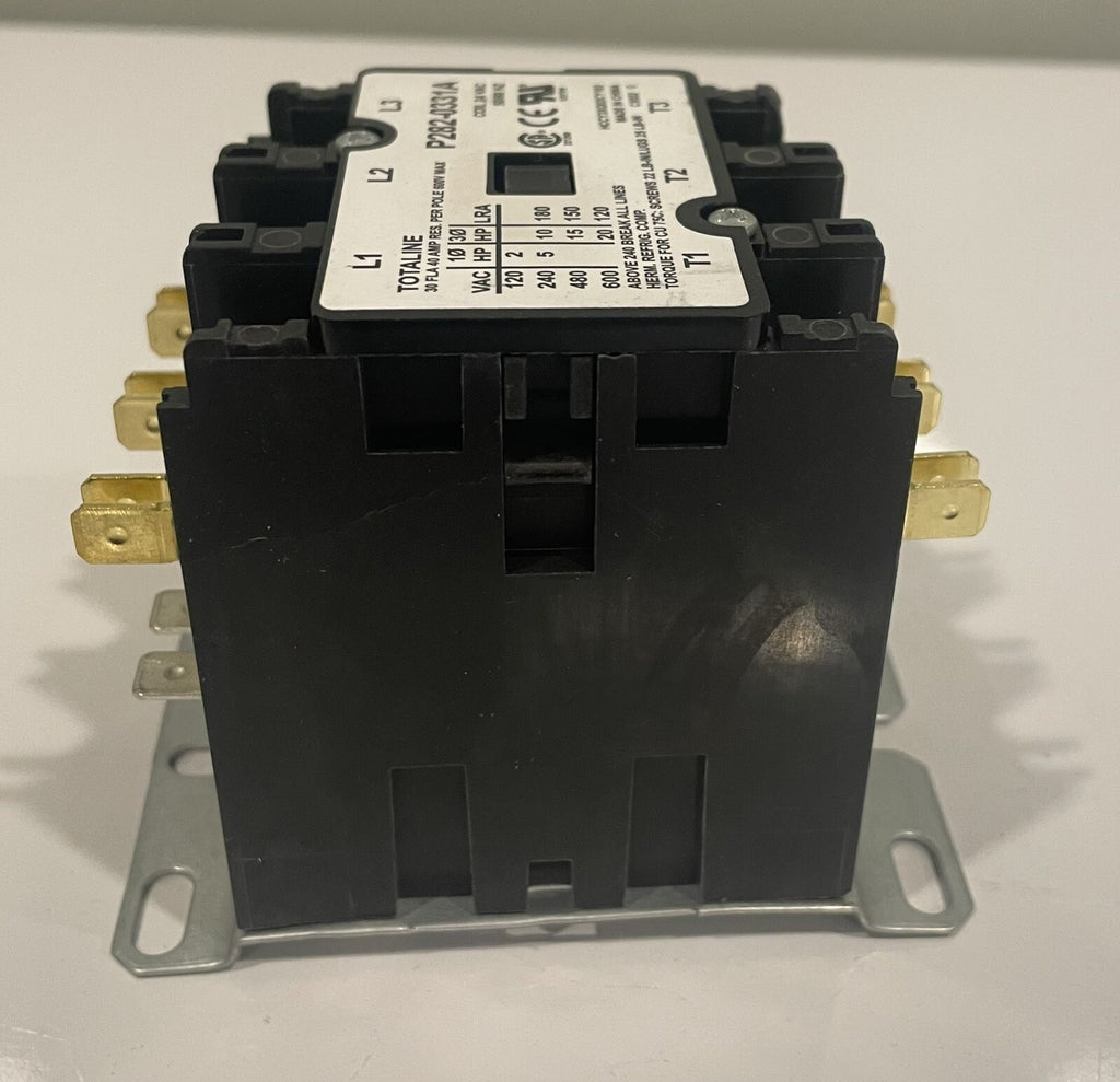 Totaline P282-0331A Definite Purpose Contactor 3 Pole 40A Res Coil 24 VAC NEW
