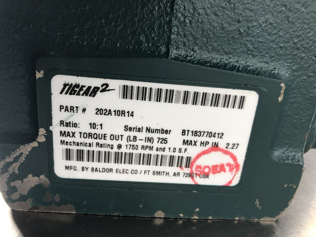 Dodge Tigear2 202A10R14 Reducer Ext O/P Shaft NEW!! FREE SHIPPING!!!