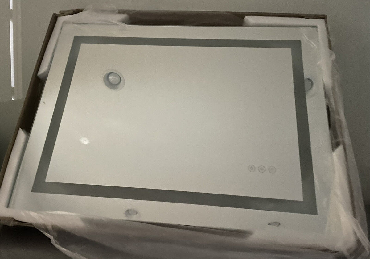 TH-902A LED Lighted Mirror 32” X 24” Anti-Fog Rectangle NEW! FREE SHIPPING!