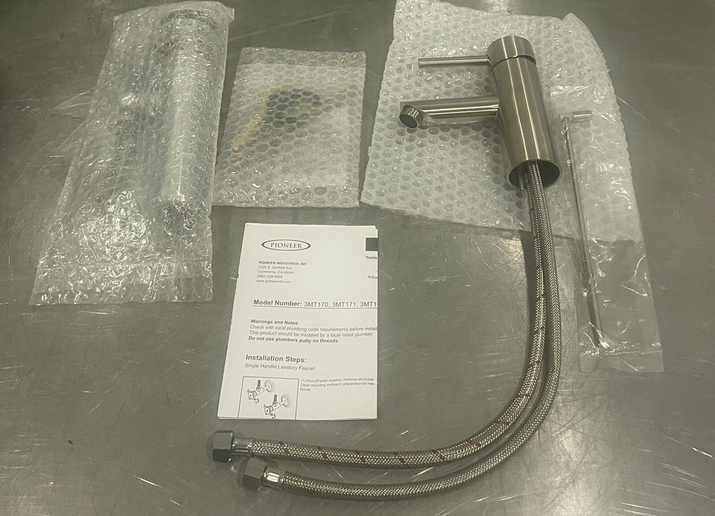 Pioneer 3MT170-BN Motegi Single Hole Bath Faucet Brushed Nickel NEW! SHIPS FREE!