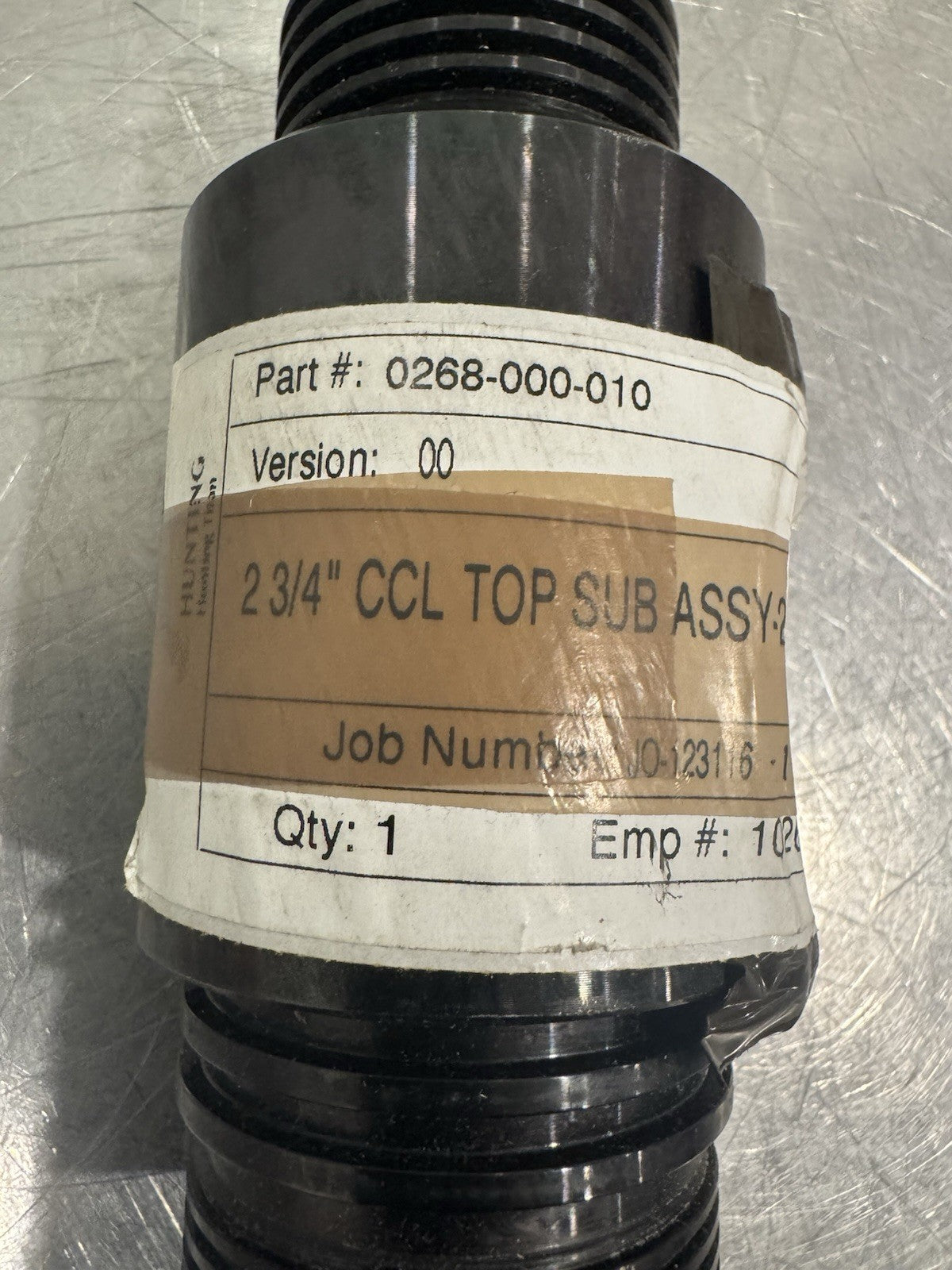 0268-000-010 2-3/4” CCL Top Sub ASSY-2” F/N Thread NEW! FREE SHIPPING!
