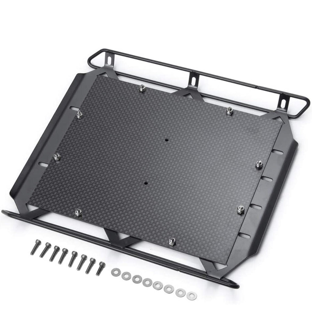 RC Lions Roof Rack W/ Carbon Fiber Panel Upgrade NEW! FREE SHIPPING!
