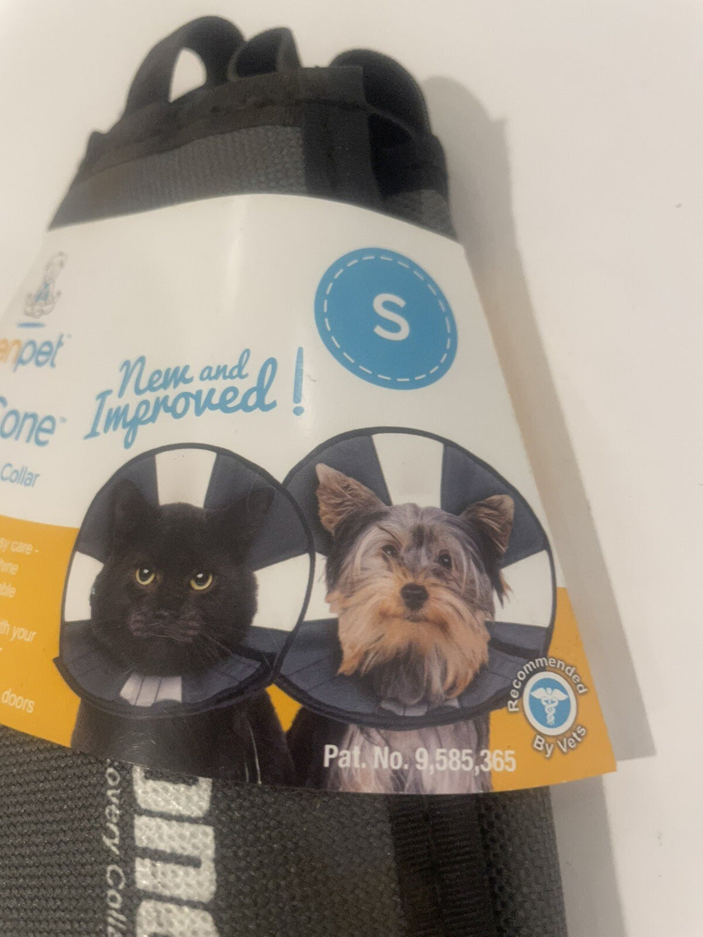 ZenPet Zencone Small Soft Recovery Collar 8-12” S Gray NEW! FREE SHIPPING!
