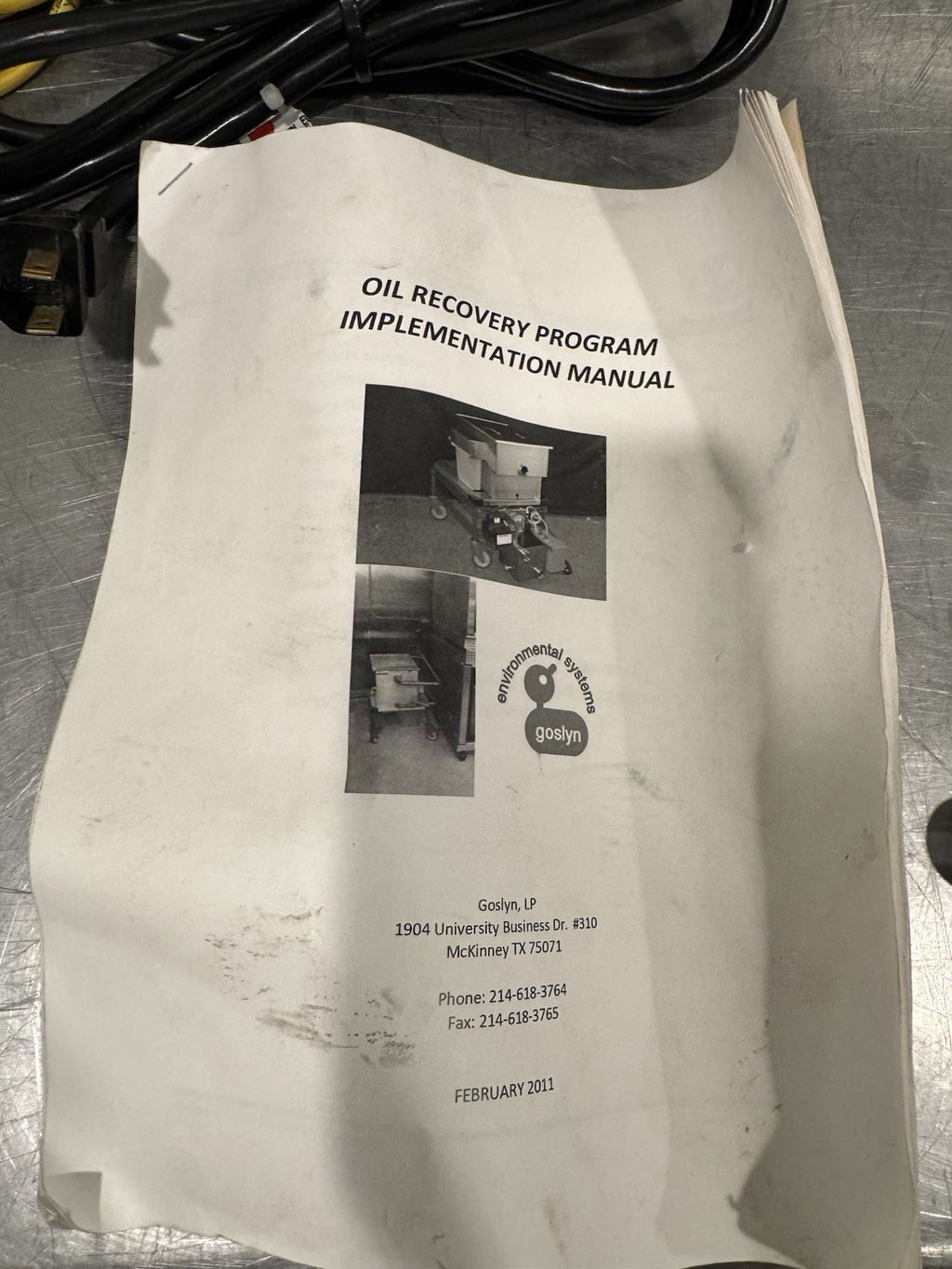 Goslyn Automatic Grease Separator Vulcan HTR-GOS Pump 37972 NEW! FREE SHIPPING!