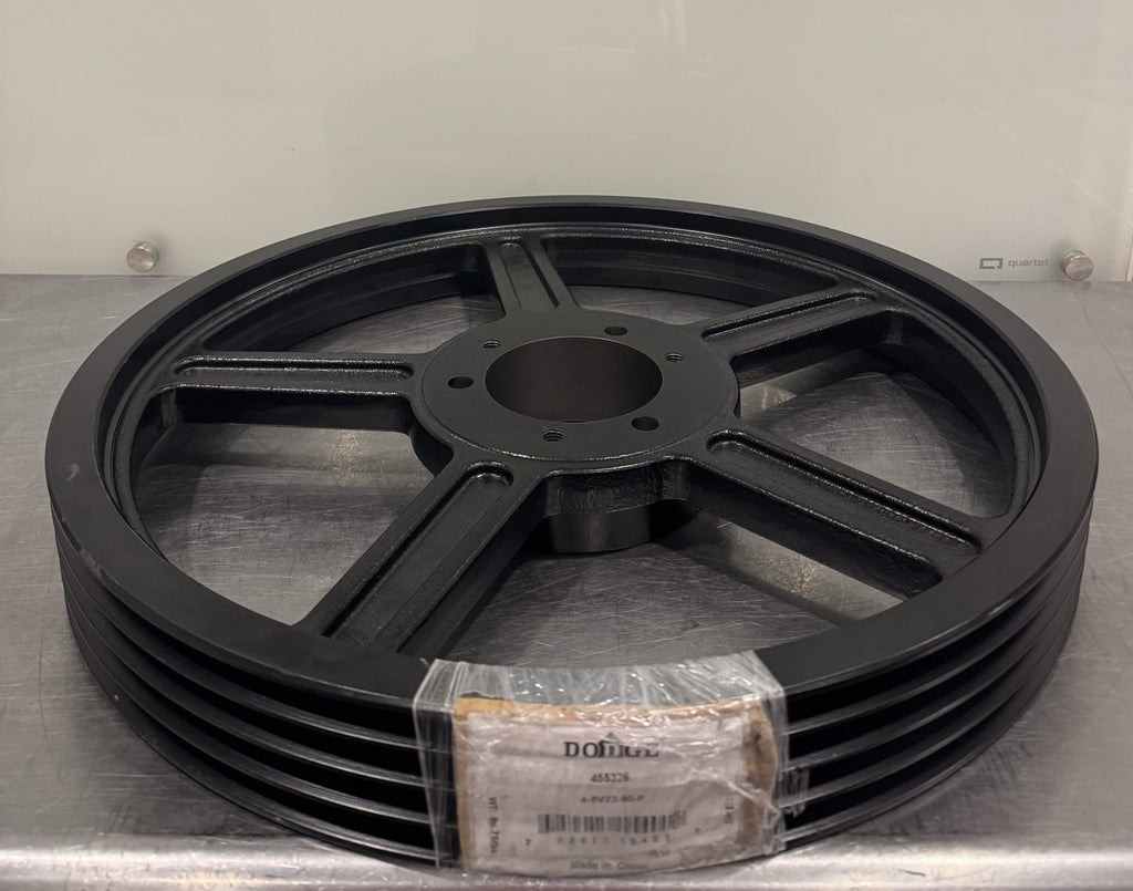 Dodge 455326 Sheave 4-5V23.60-F Black 4 Groove NEW! FREE SHIPPING!