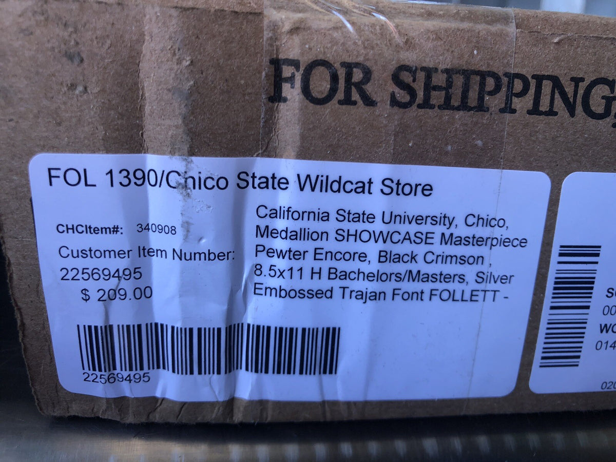 Church Hill Classics 22569495 Cal State Chico Diploma Frame Masterpiece NEW!!