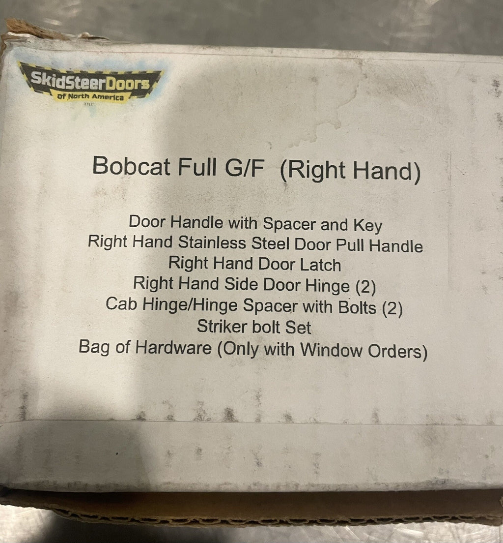 Bobcat Full G/F Right Hand Latch Handle Kit Skid Steer Door NEW IN BOX!