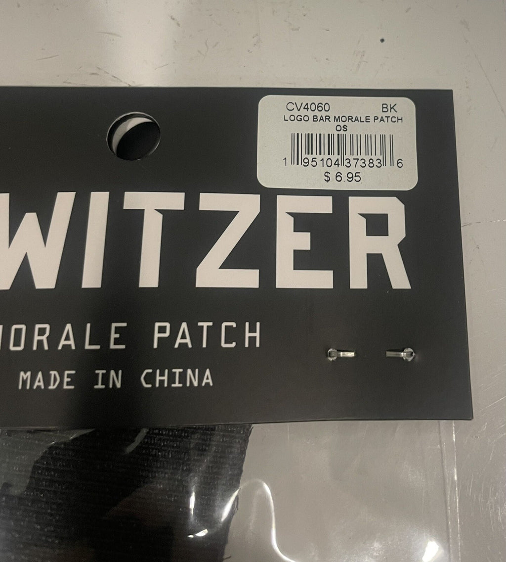 Howitzer Clothing Logo Bar Morale Patch CV4060 NEW! FREE SHIPPING!