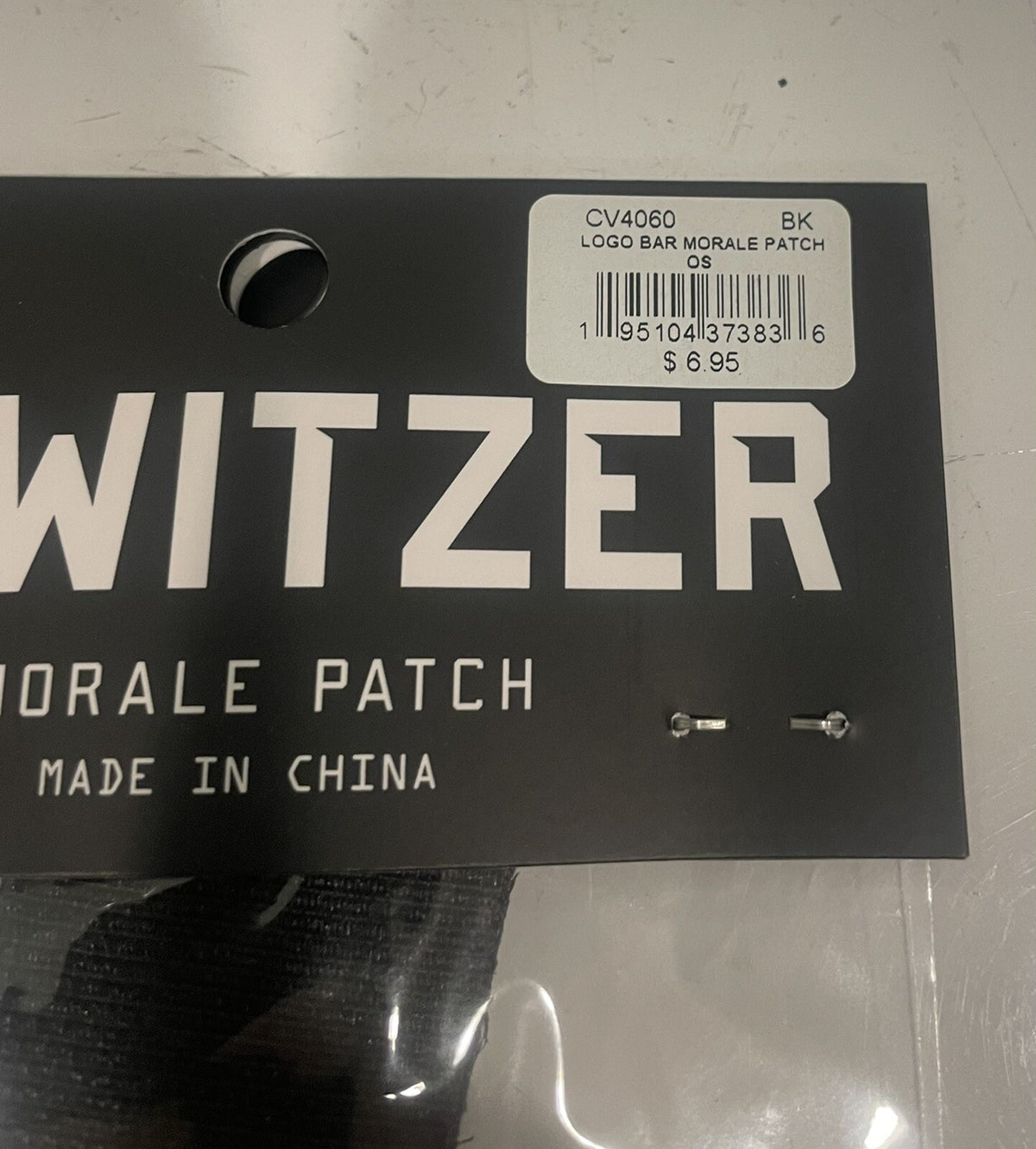 Howitzer Clothing Logo Bar Morale Patch CV4060 NEW! FREE SHIPPING!