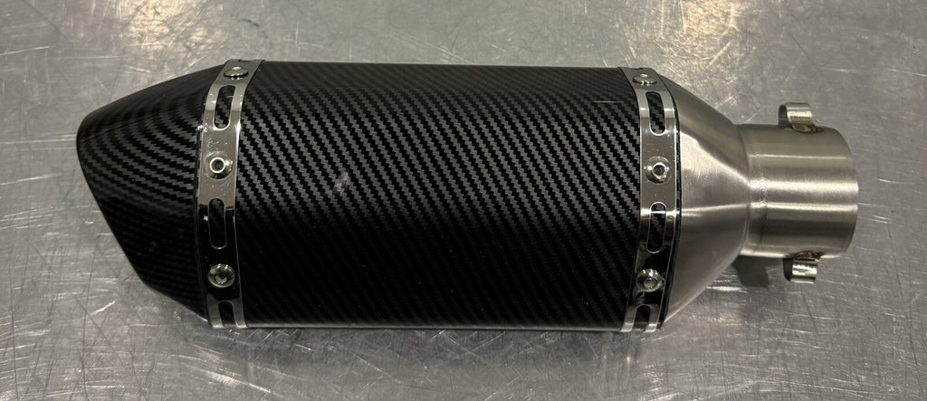 Carbon Fiber Motorcycle Exhaust Tip Kawasaki NEW IN BOX! FREE SHIPPING!