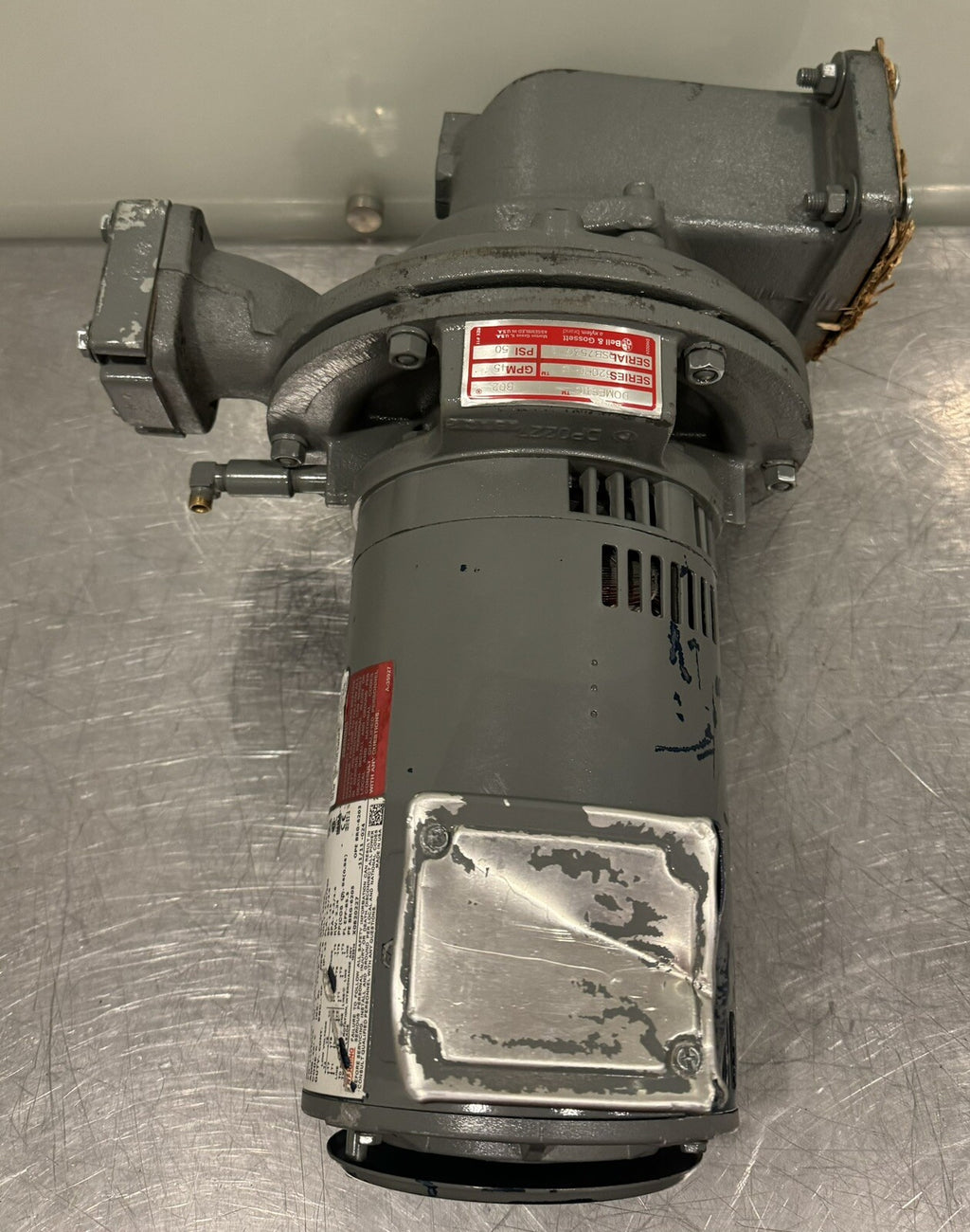 Bell & Gossett 620PF-B Domestic Pump 45 GPM 50 PSI PUMP ONLY MOTOR DAMAGED! NEW!