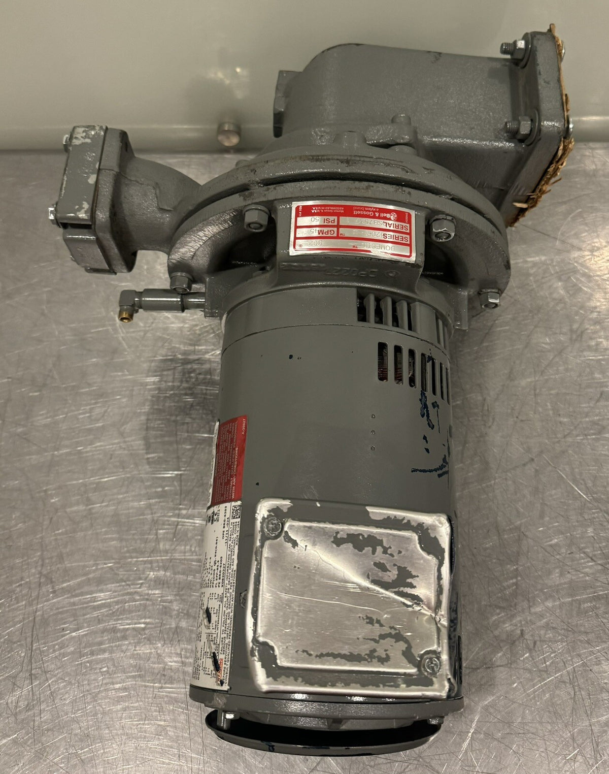 Bell & Gossett 620PF-B Domestic Pump 45 GPM 50 PSI PUMP ONLY MOTOR DAMAGED! NEW!