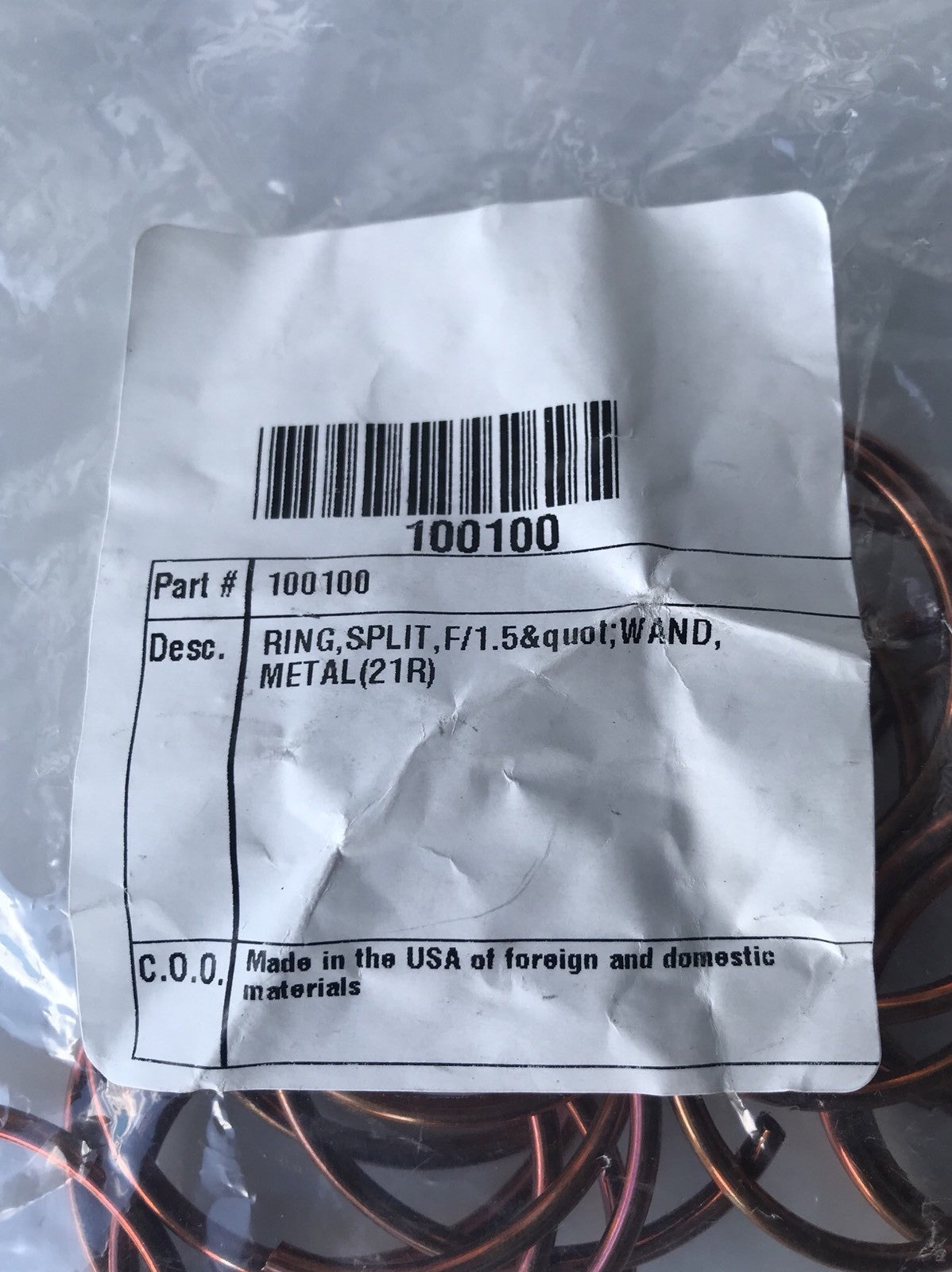 Proteam 100100 Vacuum Cleaner Attachment Compression Ring NEW! Free Shipping!
