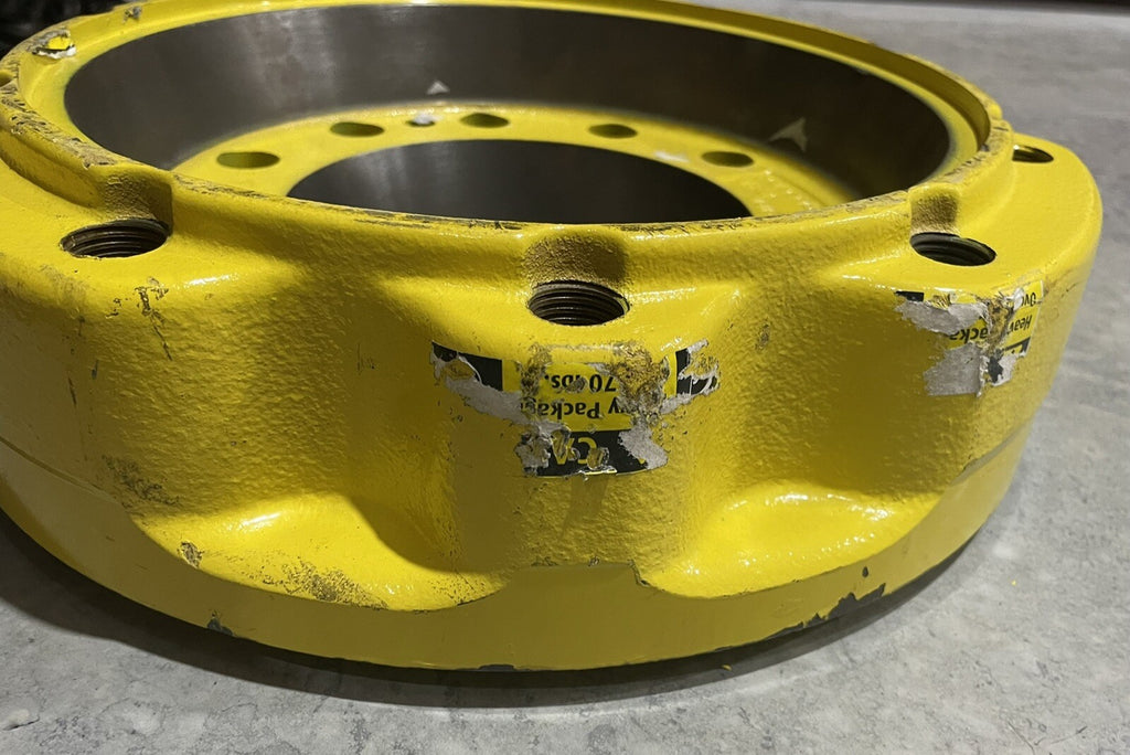 John Deere R299784 Hub ASSY Dual Hub Genuine Yellow NEW! FREE SHIPPING!