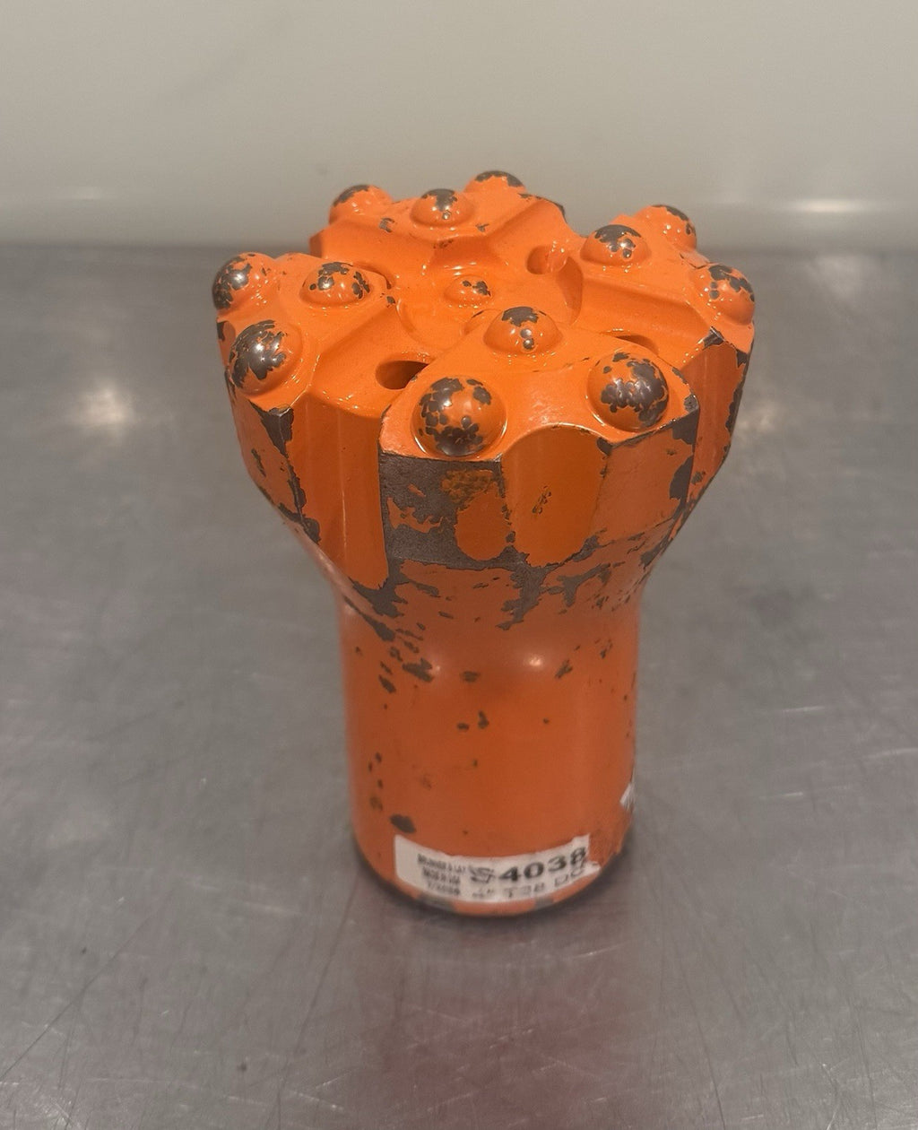 Brunner 4” T38 Button Bit Drill Head Threaded NEW! FREE SHIPPING!