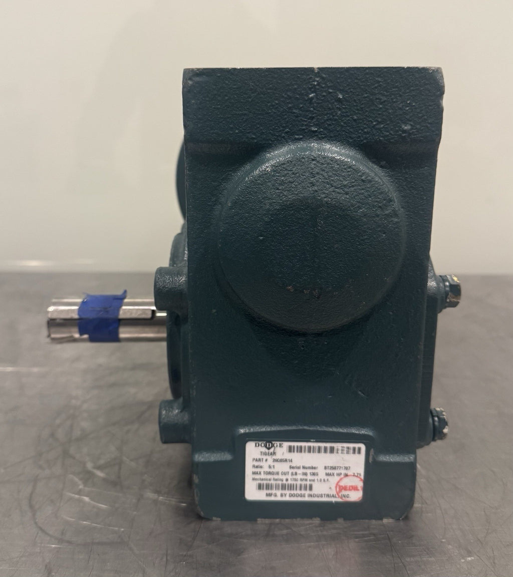 Dodge 26Q05R14 Tigear2 Gear Reducer 5:1 Ratio Gearbox NEW! FREE SHIPPING!