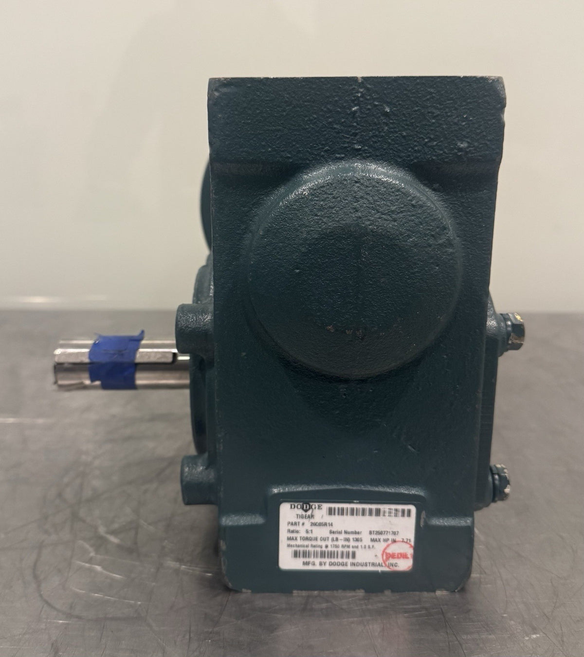 Dodge 26Q05R14 Tigear2 Gear Reducer 5:1 Ratio Gearbox NEW! FREE SHIPPING!