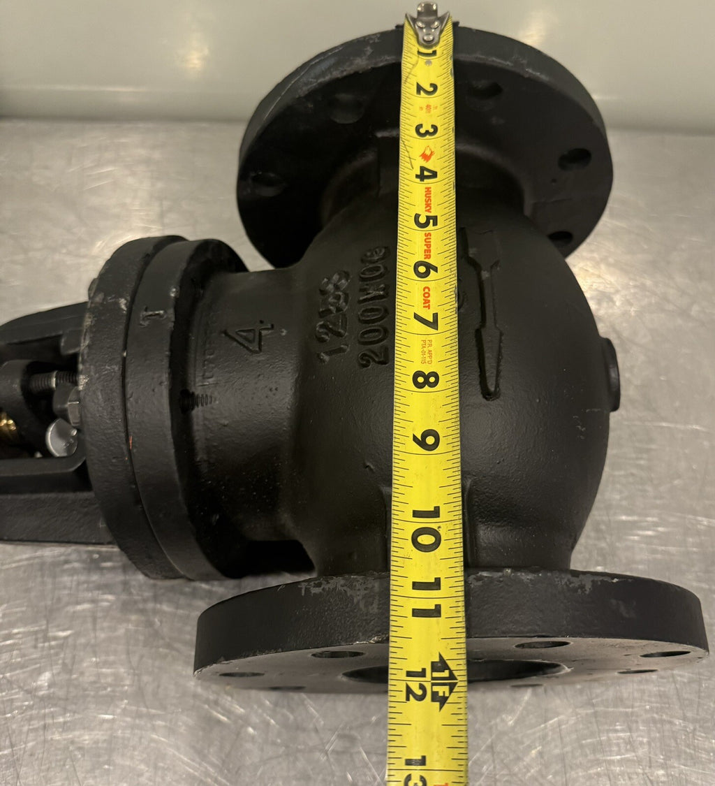 Milwaukee 4" Gate Valve 125S 200WOG DAMAGED NEW! FREE SHIPPING!