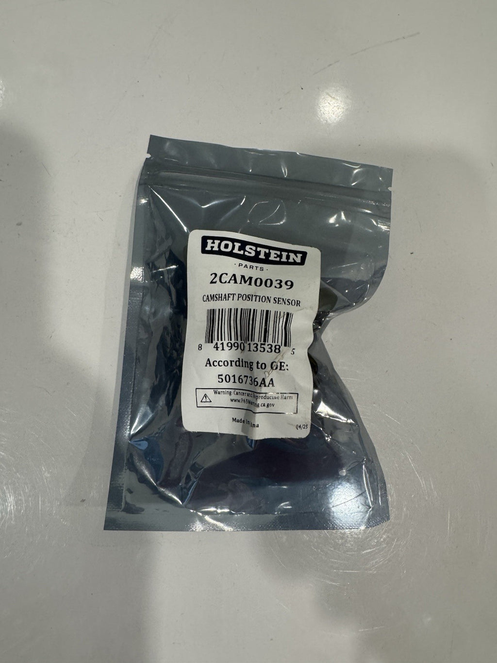 Holstein 2CAM0039 Camshaft Sensor 5016736AA NEW! FREE SHIPPING!