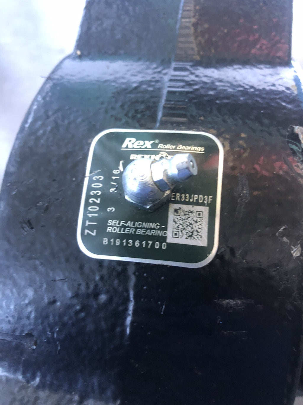 Rexnord ZT102303 Take Up Block Spherical Roller Bearing NEW! FREE SHIPPING!