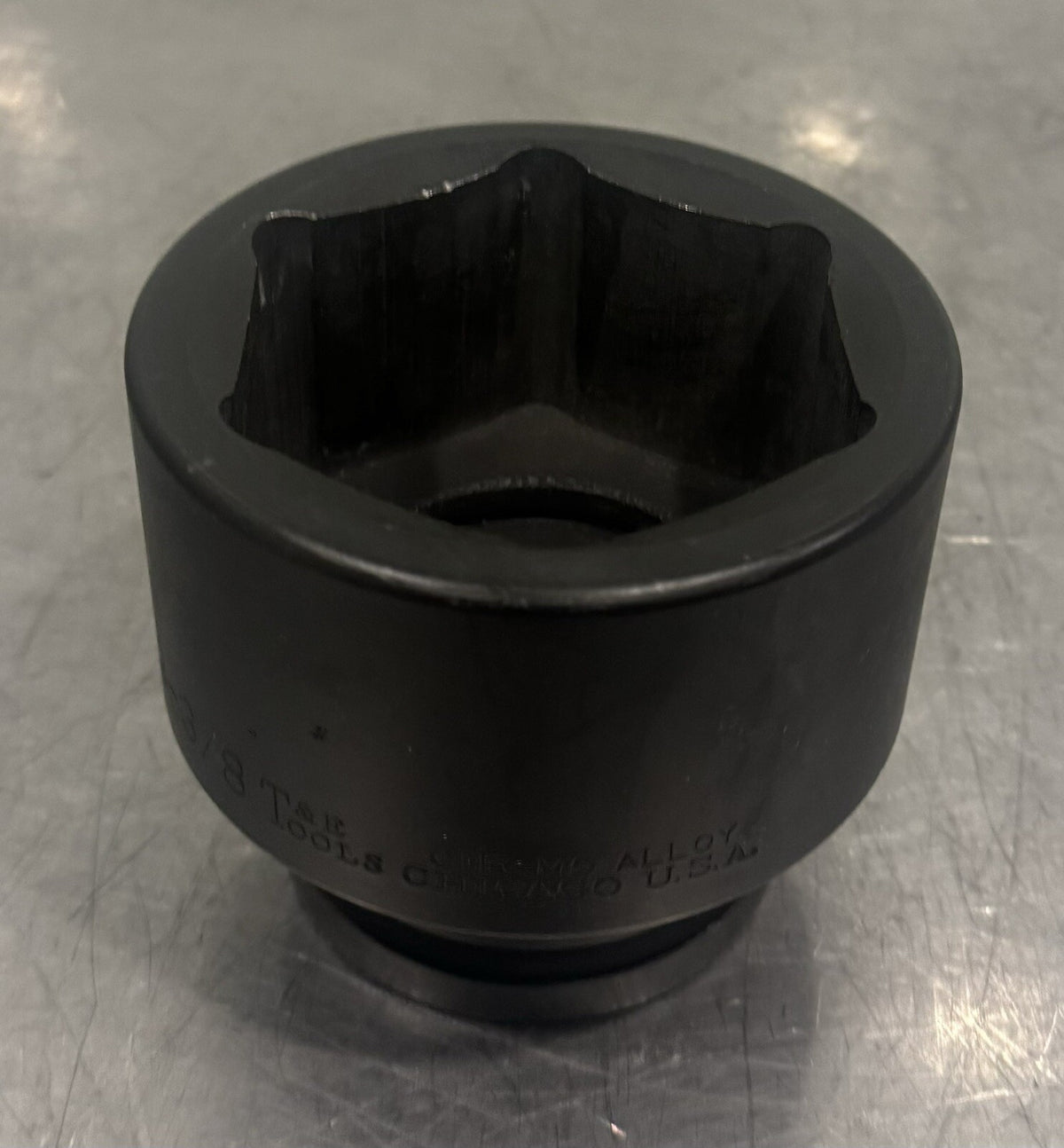 T&E Tools 76108 3-3/8” 6 Point Impact Socket 1” Drive NEW! FREE SHIPPING!