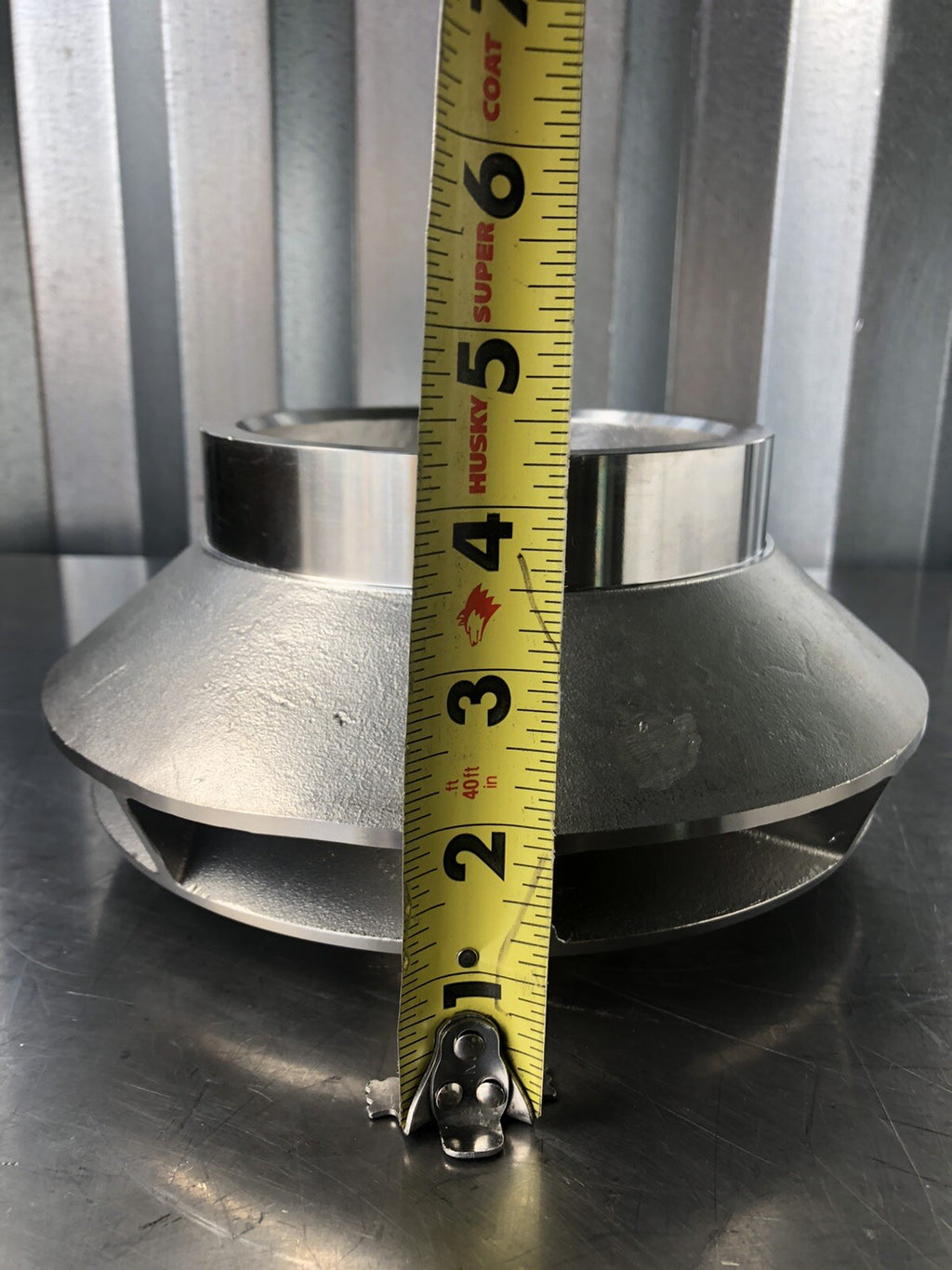 Stainless Steel Pump Impeller 9" Heavy Duty 8 Blade Internal Goulds NEW!!