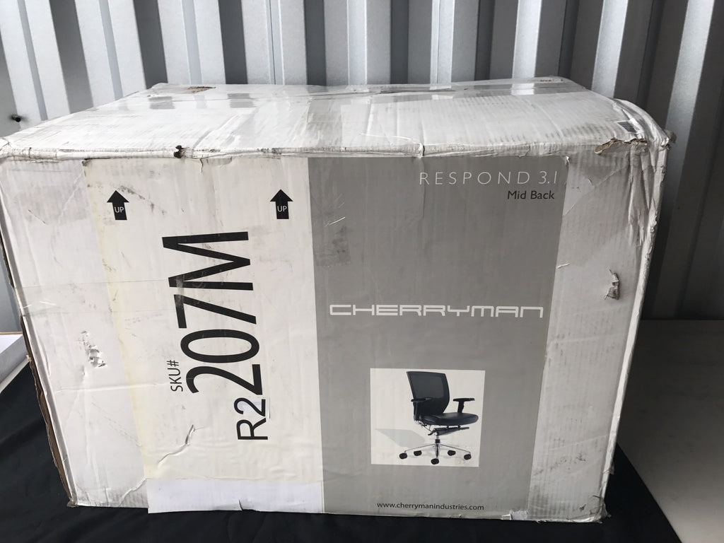 Cherryman 207m Respond 3.1 Mid Back Chair Black NEW IN BOX