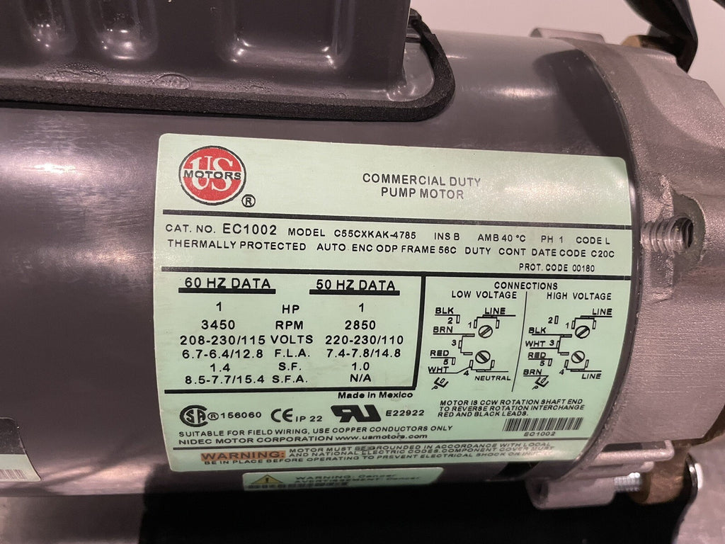 McDonald 27100KHB Super Booster Pump 1HP 1PH 230V K Series NEW! FREE SHIPPING!