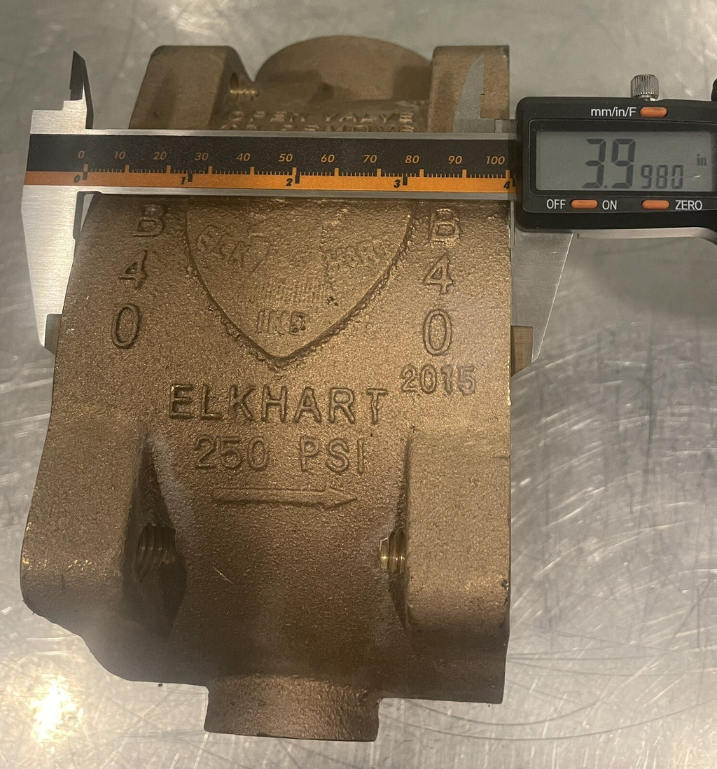 Elkhart EB40 Unibody Valve Body Brass NEW! FREE SHIPPING!
