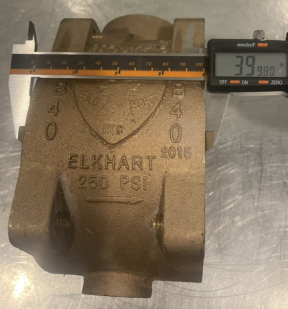 Elkhart EB40 Unibody Valve Body Brass NEW! FREE SHIPPING!
