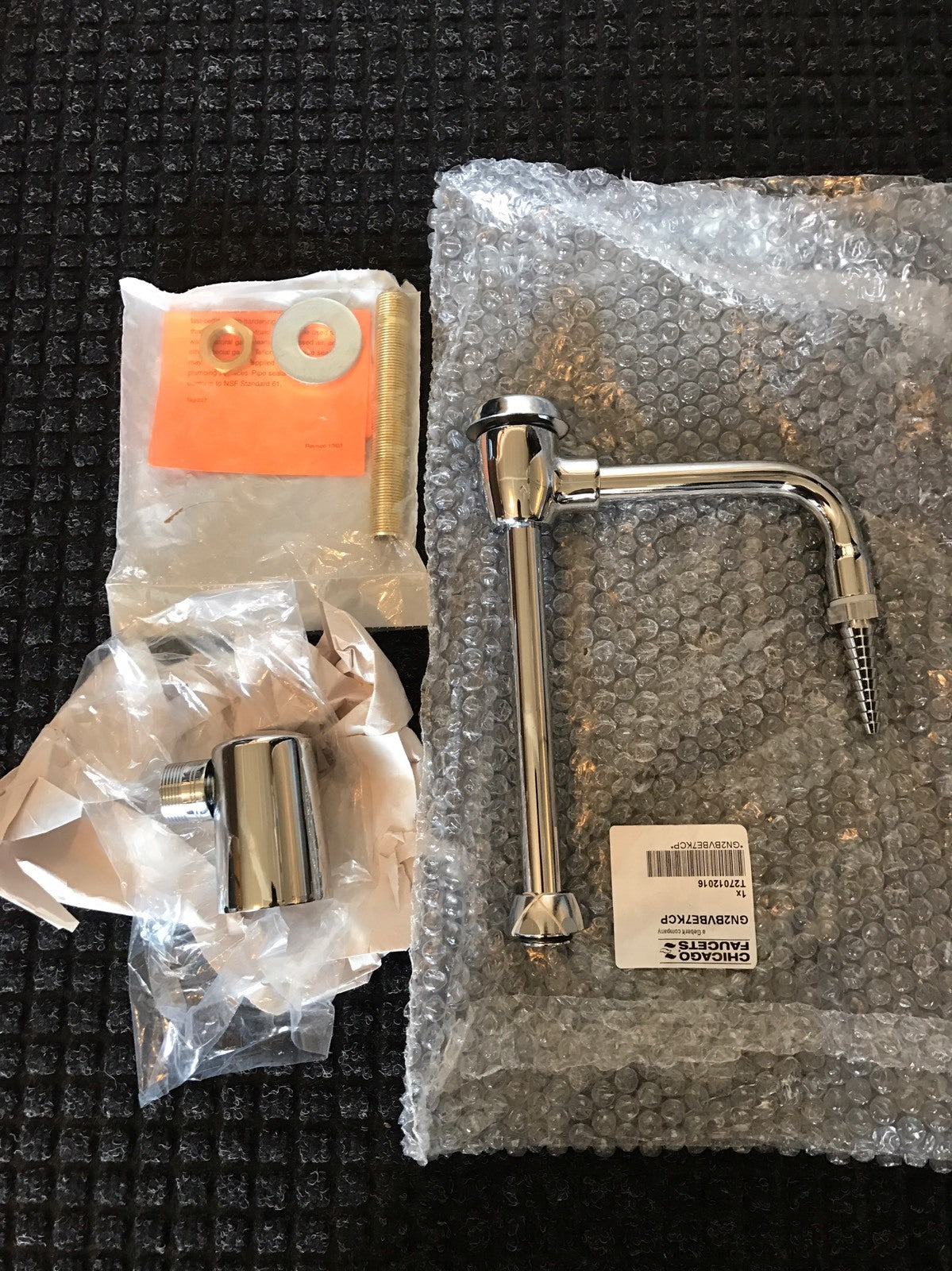 Chicago Faucets Turret And Spout 980-ws-gn2bvbe7cp NEW