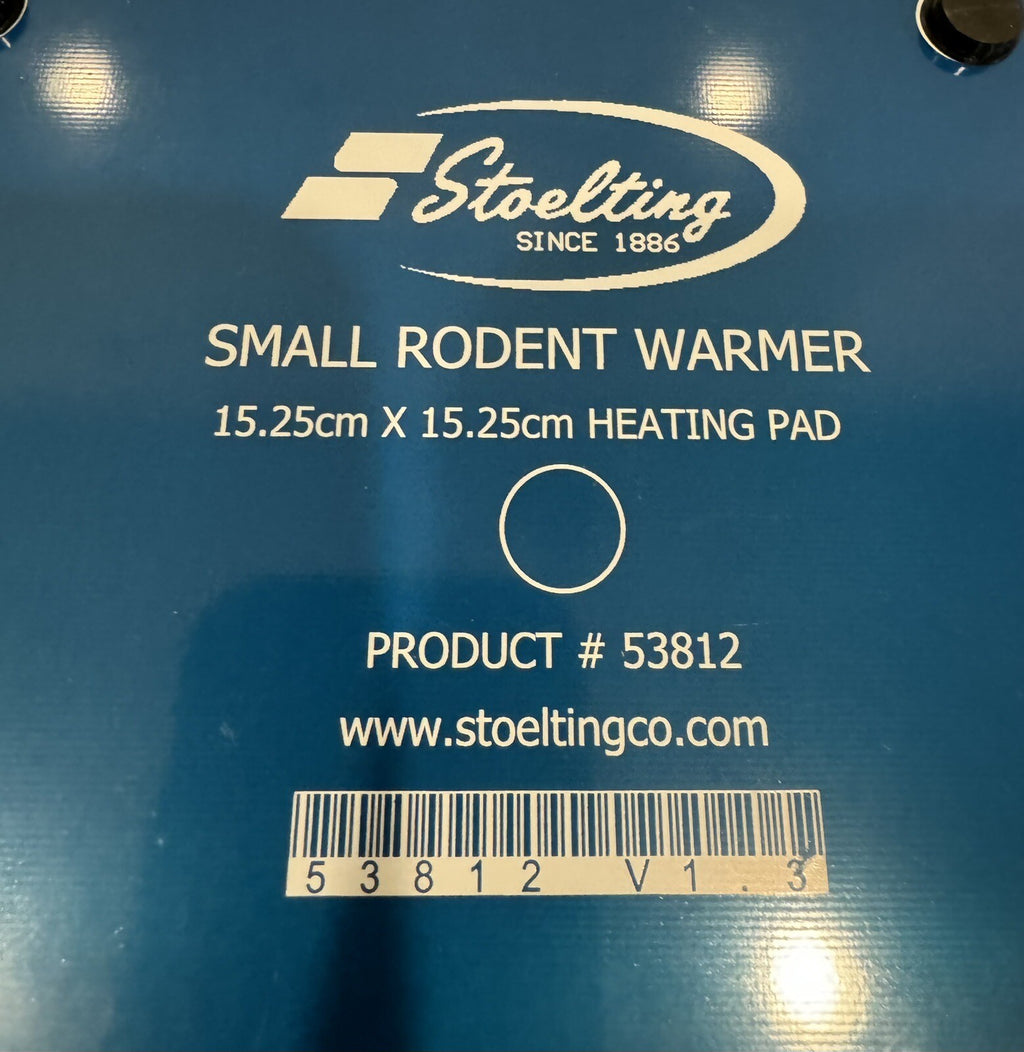 Stoelting Small Rodent Warmer Pad 15.25cm 53812 NEW! FREE SHIPPING!