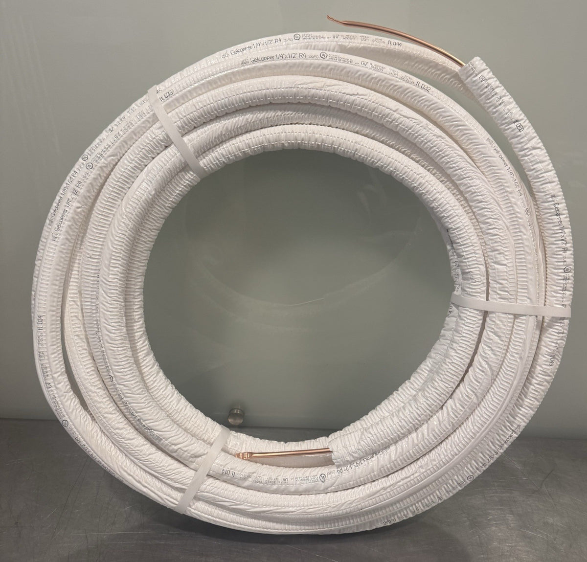 PDM GelCopper Lineset 1/4 x 1/2 x 50’ Mini Split Insulated AC Tube NEW!