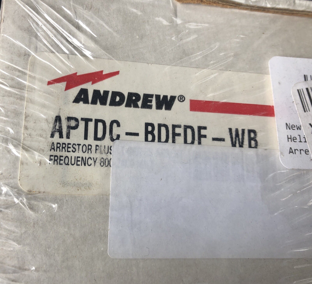 Andrew APTDC-BDFDF-WB Heliax Arrestor Plus T-Series NEW IN BOX!!!
