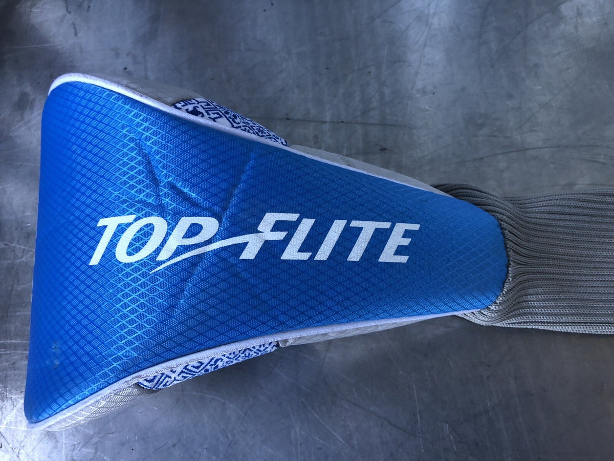 Top Flite Driver HeadCover Blue Grey Golf Club Cover NEW!! FREE SHIPPING!!