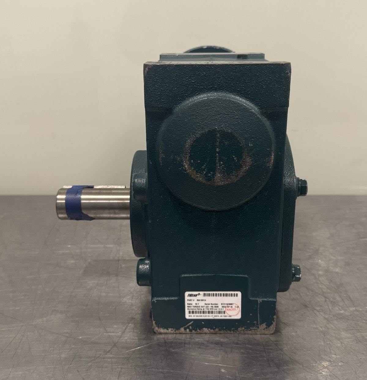 Dodge 35A15R14 Tigear2 Worm Gear Reducer 15:1 Ratio NEW! FREE SHIPPING!