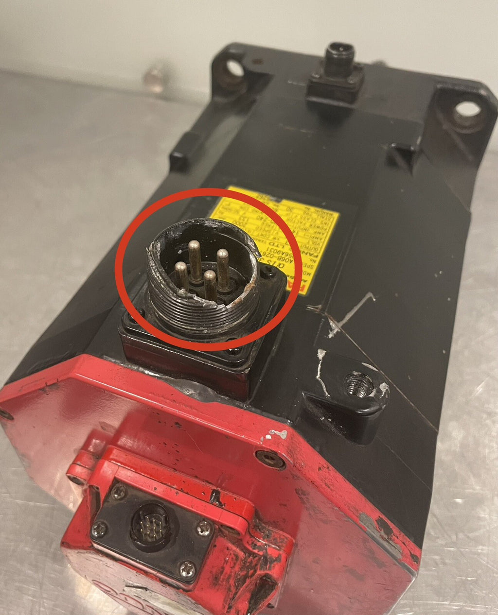 Fanuc A06B-0267-B605#S000 Servo Motor USED! FREE SHIPPING 