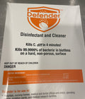 Defender C15338 Disinfectant & Cleaner Tablets 100 PACK NEW! FREE SHIPPING!