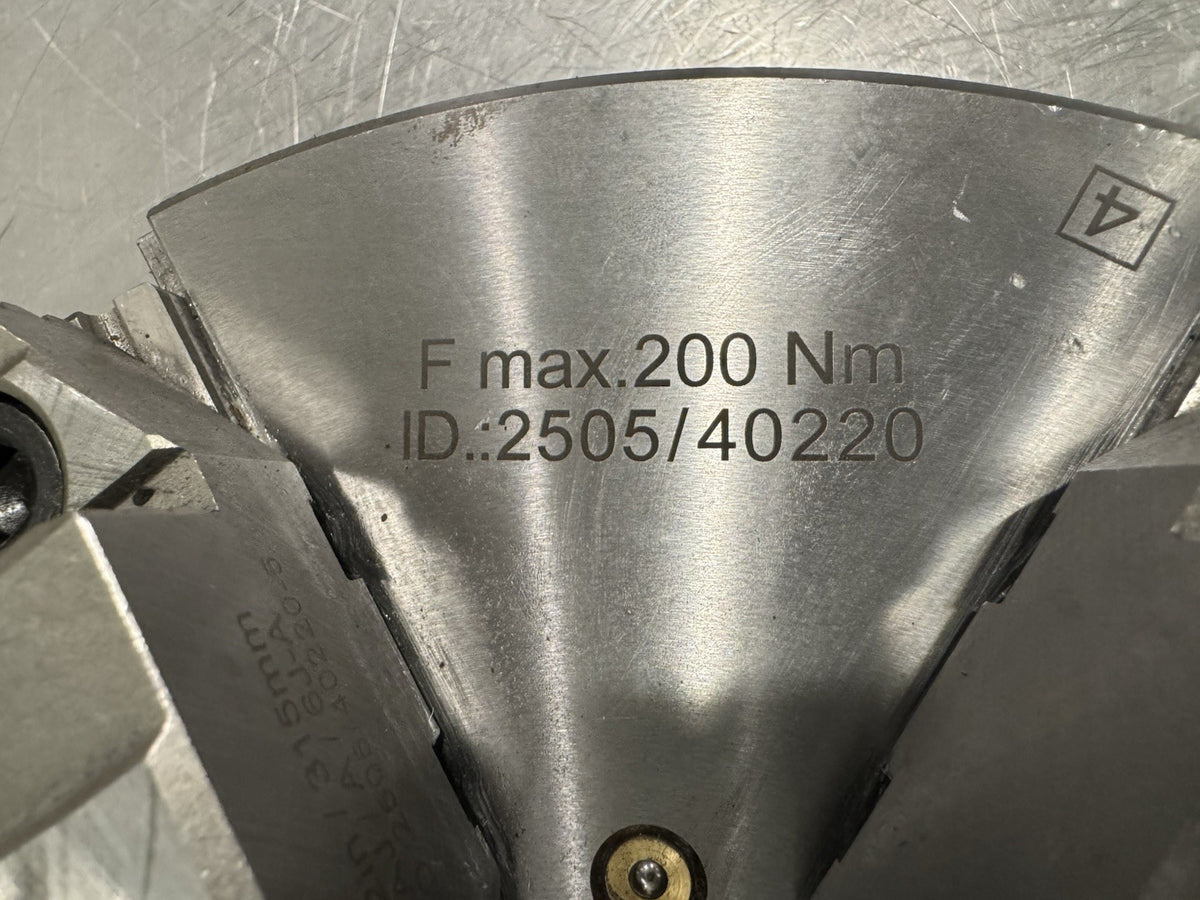 Hertel 12” 6 Jaw Manual Lathe Chuck Adjustable 1500 Max RPM 2505/40220 NEW!