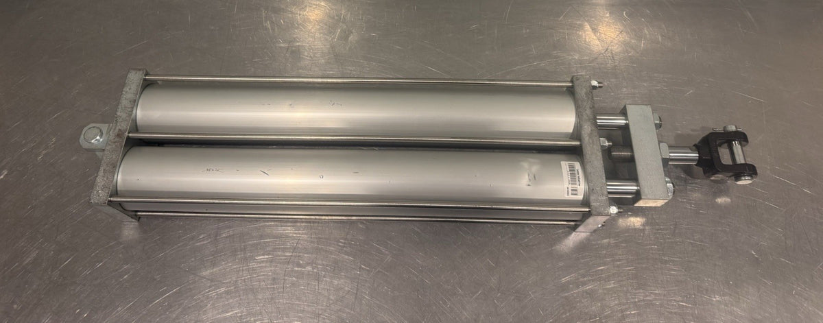 Lanau 3-1/4 X 24DBL Double Pneumatic Air Cylinder NEW! DENTS! FREE SHIPPING!