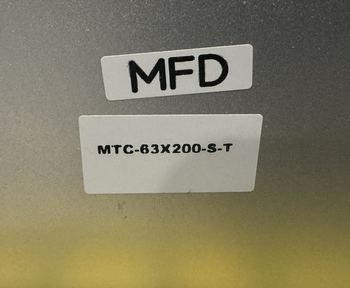 MFD MTC-63X200-S-T Guided Air Cylinder Dual Rod NEW IN BOX! FREE SHIPPING!