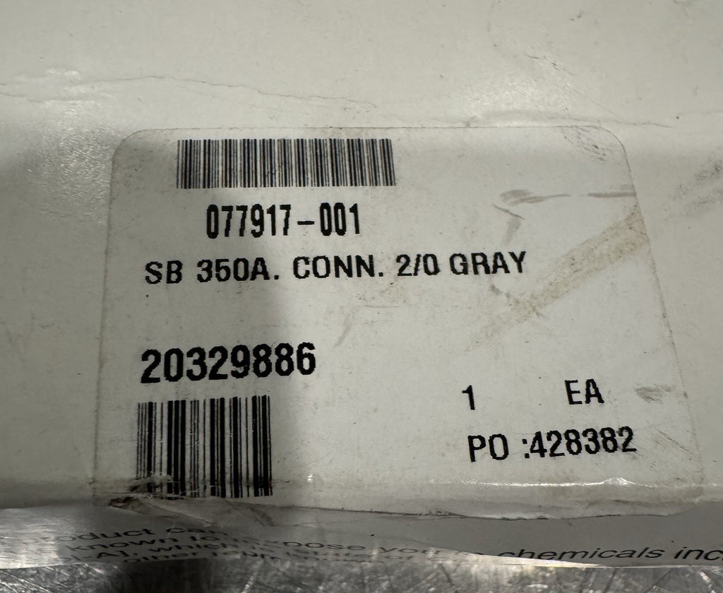 Crown 077917-001 Battery Connector 350 Amp Series Forklift Grey NEW IN BOX!