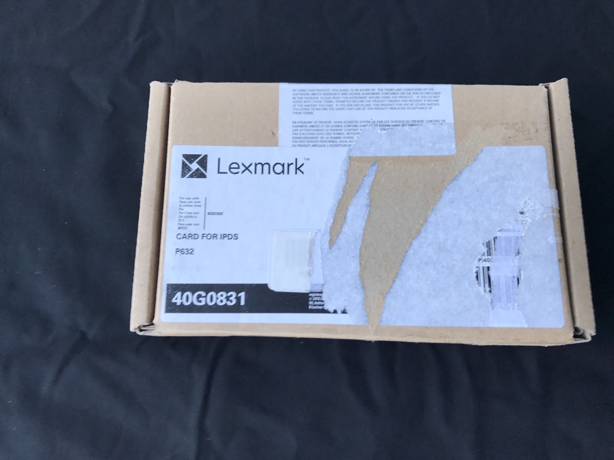Lexmark 40G0831 P638 ROM Card For IPDS Lexmark MS810de & MS812de NEVER USED