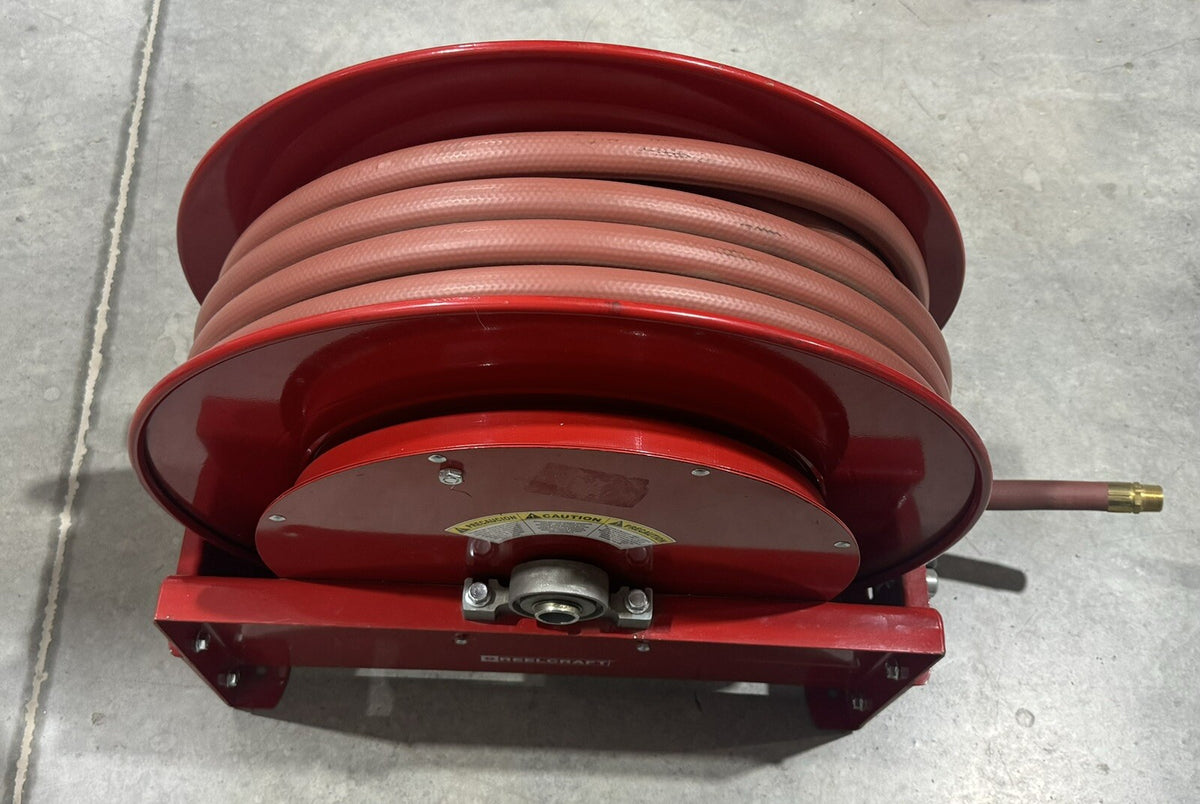 Reelcraft 2CAH6 Spring Retractable Air/Water Hose Reel NEW! FREE SHIPPING!