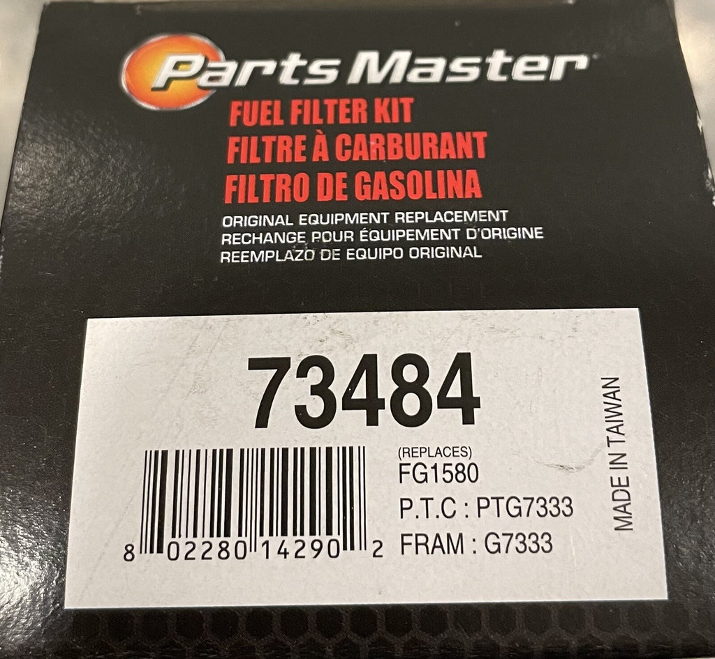 Parts Master 73484 Fuel Filter FG1580 PTG7333 G7333 NEW! FREE SHIPPING!