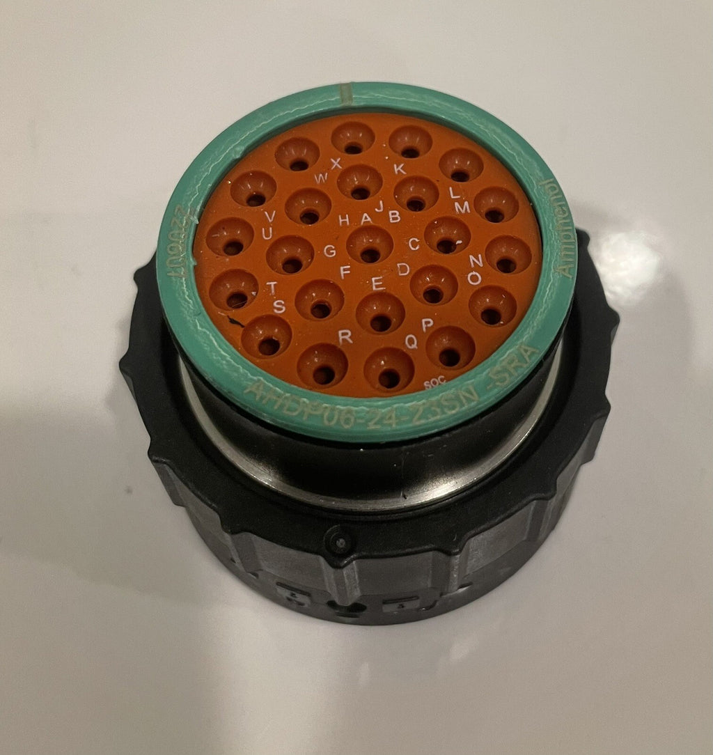 Amphenol AHDP06-24-23SN-SRA 23 Position Socket Size 24 Plug NEW! FREE SHIPPING!