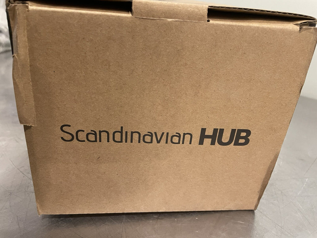 Scandinavian Hub Under Desk Rack Cable Tray Organizer Black Set Of 2 NEW IN BOX