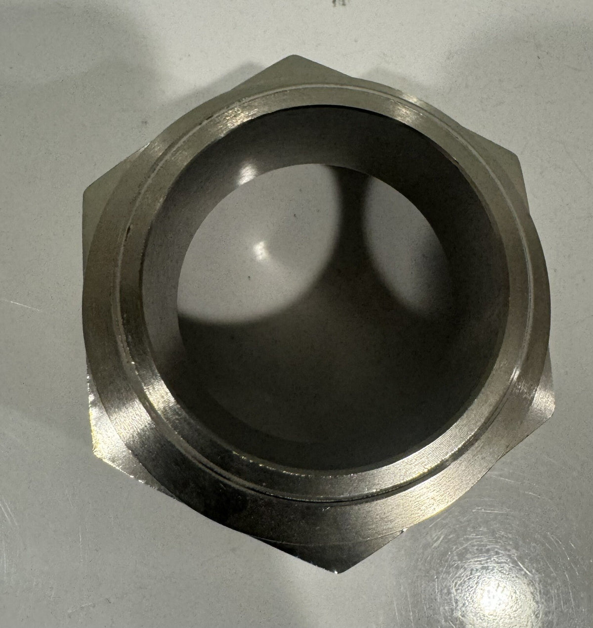 Eaton Crouse Hinds ADU113435 2” NPT X 2.5” NPT Nickel Plated Brass Fitting NEW!